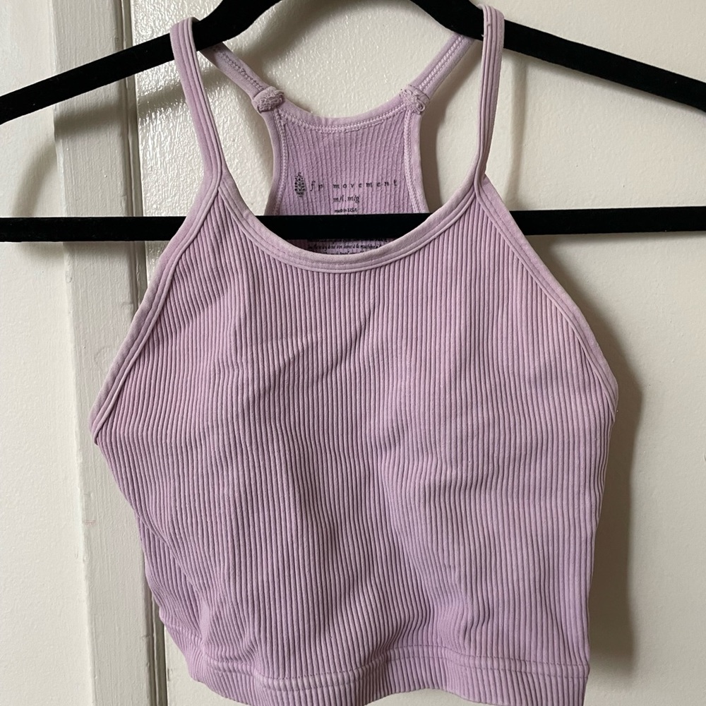 Free People movement happiness runs high neck crop